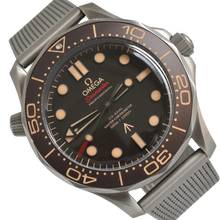 Thumbnail von Omega Seamaster Diver 300 M 007 James Bond No time to die Titanium Full Set TOP Condition