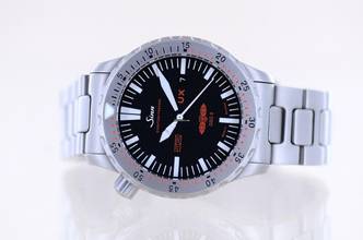Thumbnail von Sinn UX EZM2B UX GSG 9 Einsatzzeitmesser Stahl Hydro Diver 5000M B+P Top