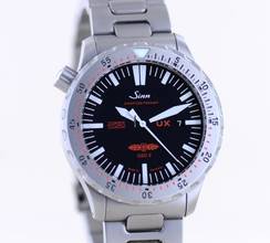 Thumbnail von Sinn UX EZM2B UX GSG 9 Einsatzzeitmesser Stahl Hydro Diver 5000M B+P Top