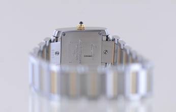 Thumbnail von Cartier Tank Française Lady Stahl Gold Quarz Klassiker Sportlich Top