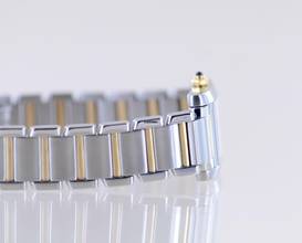 Thumbnail von Cartier Tank Française Lady Stahl Gold Quarz Klassiker Sportlich Top