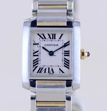 Thumbnail von Cartier Tank Française Lady Stahl Gold Quarz Klassiker Sportlich Top