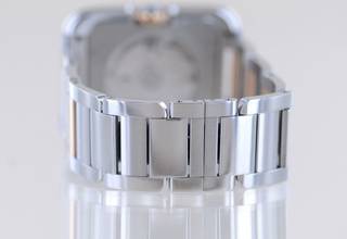 Thumbnail von Cartier Tank Anglaise XL Automatic Steel Gold Dresswatch rar roman Dial Date