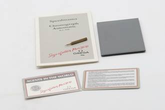 Thumbnail von Omega Speedmaster Golden Gate Chronograph 18K Gold Ref. 3131.20 Papiere