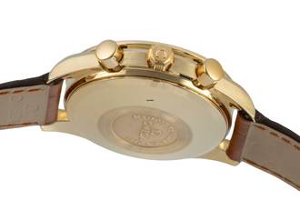 Thumbnail von Omega Speedmaster Golden Gate Chronograph 18K Gold Ref. 3131.20 Papiere
