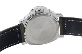 Thumbnail von Panerai Luminor Base Handaufzug Herrenuhr Edelstahl Ref. PAM00010