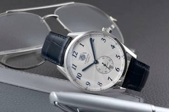 Thumbnail von TAG Heuer Carrera Calibre 6 Automatik Stahl Herrenuhr Ref. WAS2111