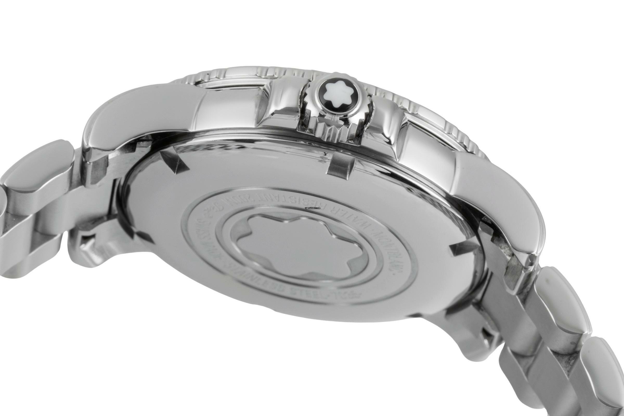 Thumbnail von Montblanc Sport Meisterstück Automatik Edelstahl Saphirglas Ref. 7035