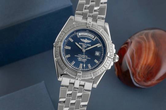  Breitling Headwind Stahl Automatik Ref. A45335 Box & Papiere 2002 