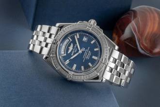 Thumbnail von Breitling Headwind Stahl Automatik Ref. A45335 Box & Papiere 2002