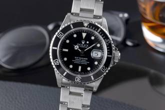 Thumbnail von Rolex Submariner Date 40 Stahl Automatik Herrenuhr Ref. 16610 T-Serie