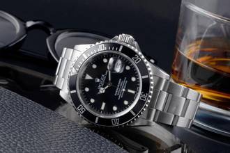 Thumbnail von Rolex Submariner Date 40 Stahl Automatik Herrenuhr Ref. 16610 T-Serie