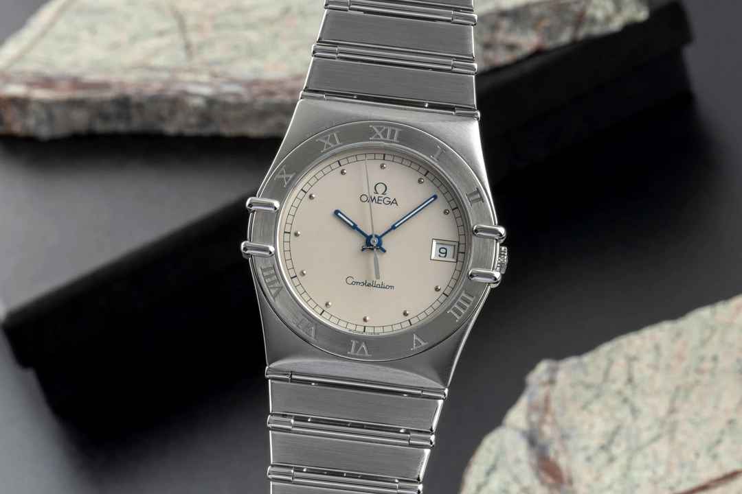  Omega Constellation Stahl Quarz Herrenuhr Ref. 396.1070 396.1080 Klassiker 