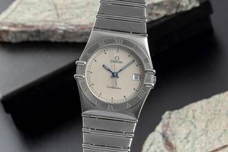 Thumbnail von Omega Constellation Stahl Quarz Herrenuhr Ref. 396.1070 396.1080 Klassiker