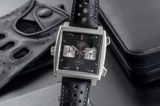 Thumbnail von TAG Heuer Monaco Chronograph Stahl Automatik Ref. CAW211Z.FC6470 Limited B&P