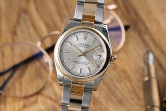 Thumbnail von Rolex Datejust 31 Silver Dial Stahl / Gold Automatik Damen Ref. 178243 B&P 2017