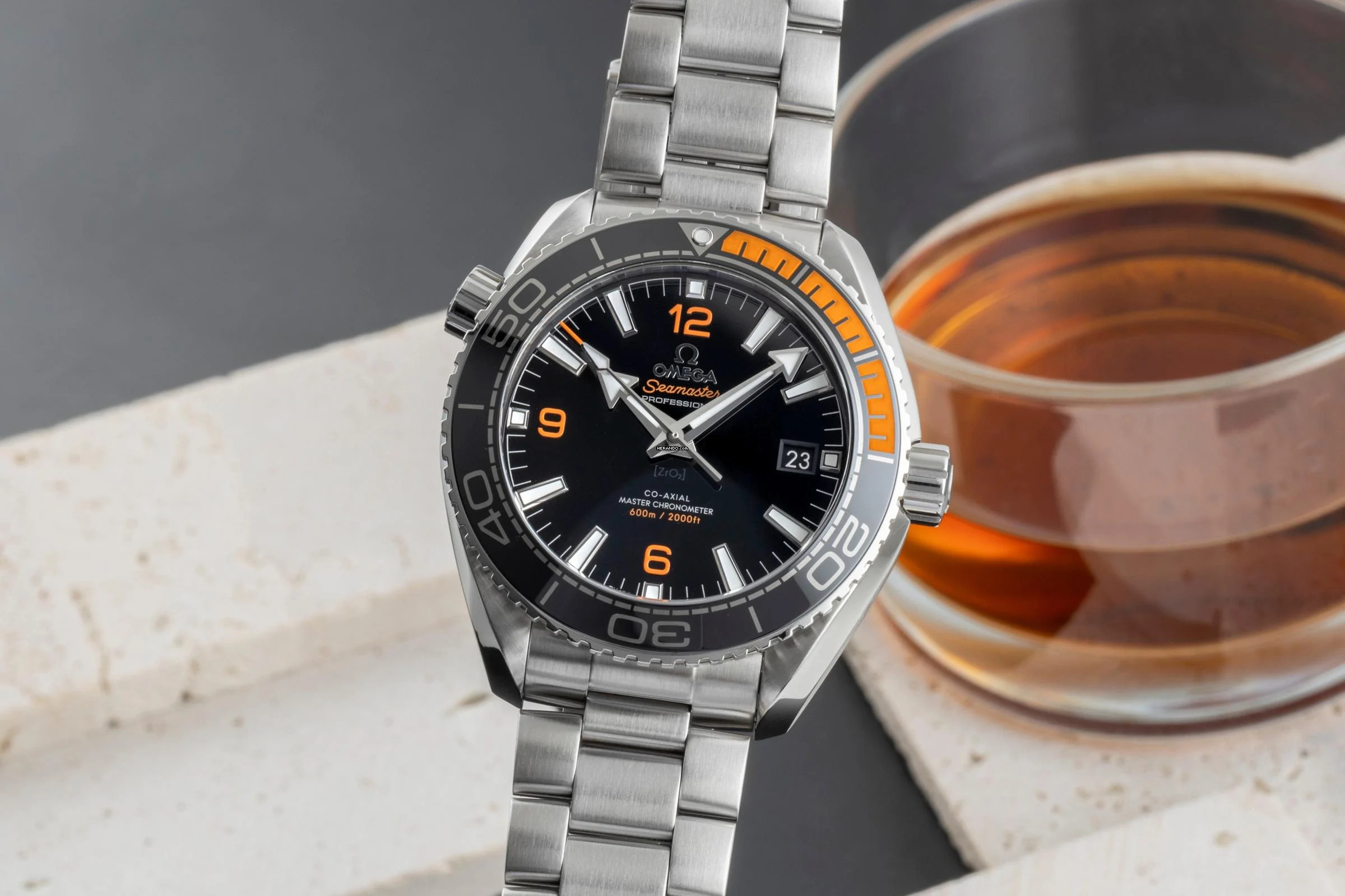  Omega Seamaster Planet Ocean Stahl Automatik Herrenuhr Ref. 215.30.44.21.01.002 B&P 2022 