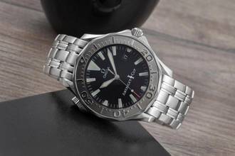 Thumbnail von Omega Seamaster Diver 300 M American´s Cup Stahl / Weissgold Automatik Ref. 2533.50.00