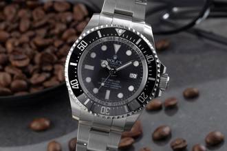 Thumbnail von Rolex Sea-Dweller Deepsea Black Dial Oyster Stahl Automatik Ref. 116660 B&P 2011