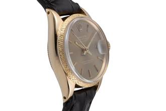 Thumbnail von Rolex Lady-Datejust 18K (0,750) Gold Automatik Damen Oyster Perpetual Ref. 6701
