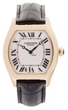  Cartier Tortue 18K Yellow Gold - Box+Papers - 24 Months Warranty 2496C 2001 