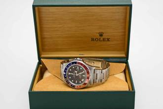 Thumbnail von Rolex GMT-Master II 16710 Faded Pepsi A-Serie Fullset aus 2000