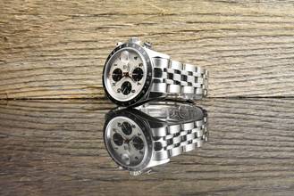 Thumbnail von Tudor Prince Date Chronograph Panda Porzellan Dial VERY NICE 79260 Automatik 40MM