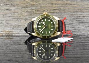 Thumbnail von Tudor Black Bay 58 Green 18K Gold Automatik 79018V Full Set - 2022