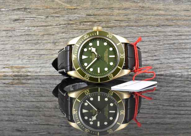  Tudor Black Bay 58 Green 18K Gold Automatik 79018V Full Set - 2022 