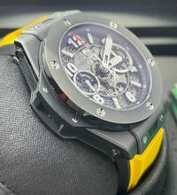 Thumbnail von Hublot Big Bang Unico BLACK MAGIC 42mm BOX AND PAPERS Top Condition year:2020 +3 STRAPS