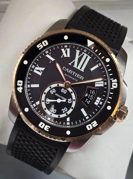  Cartier Calibre de Cartier Diver W7100055 Very Good Full Set 2015 