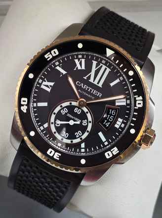  Cartier Calibre de Cartier Diver W7100055 Very Good Full Set 2015 
