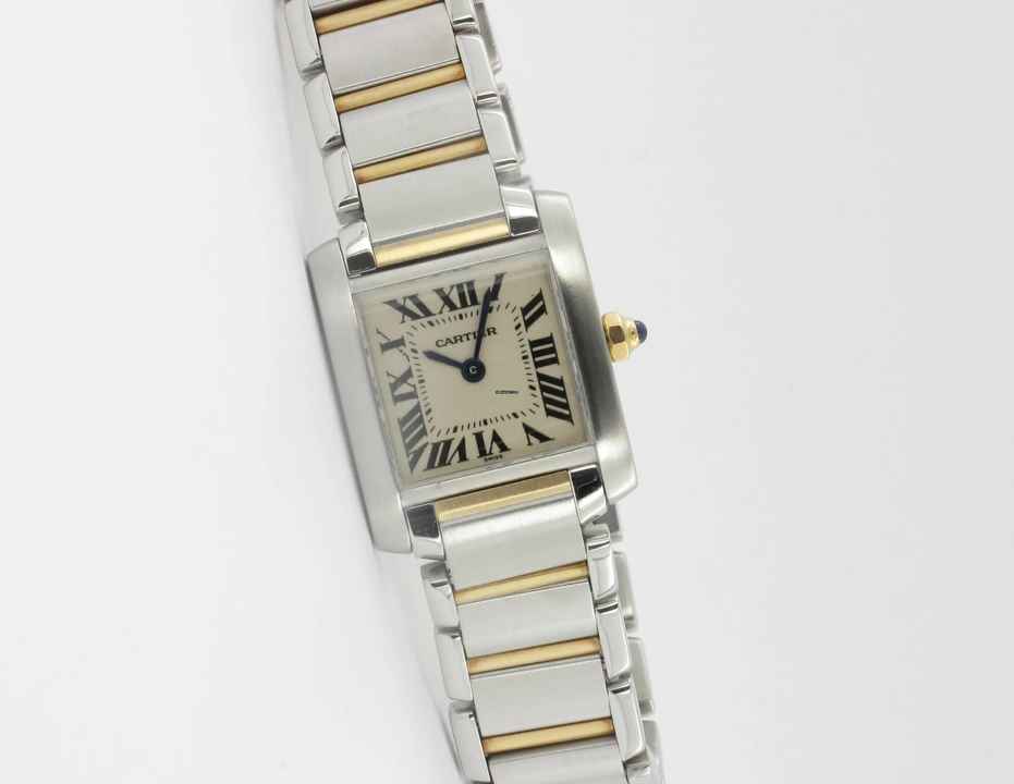  Cartier Tank Française 20mm Stahl / Gold 