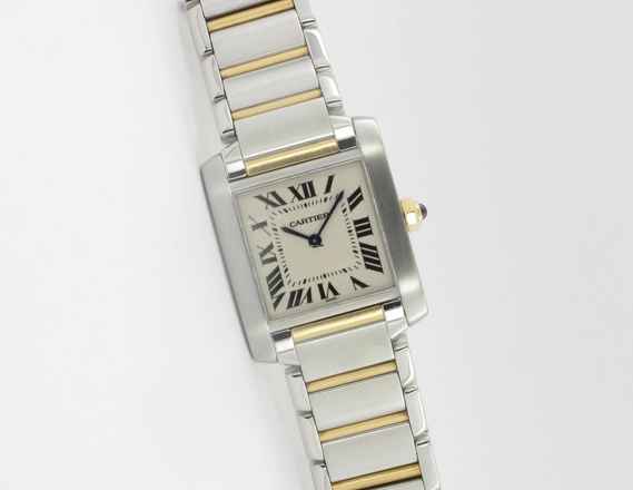  Cartier Tank Française 25mm Stahl / Gold 