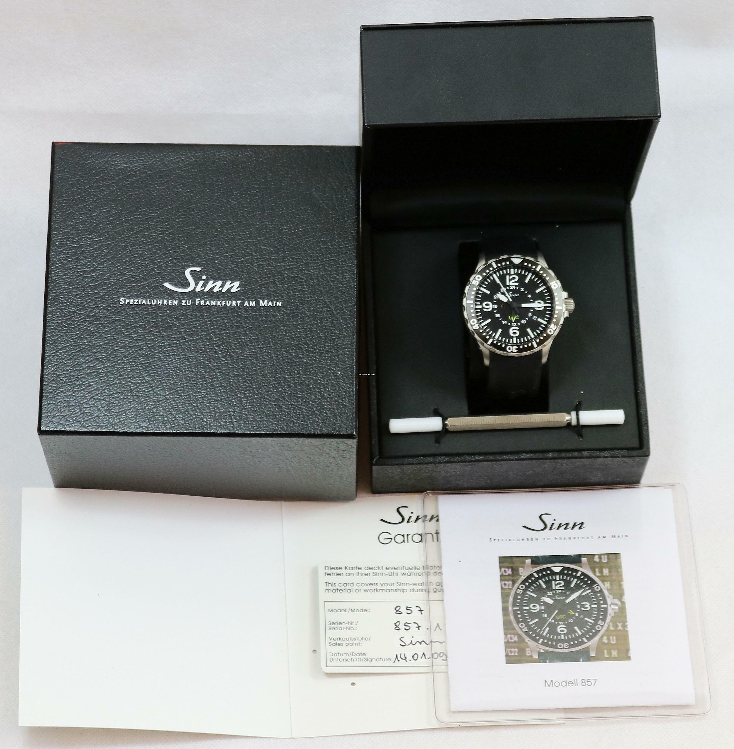 Thumbnail von Sinn 856 / 857 UTC Full Set