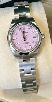  Rolex Oyster Perpetual 28 Candy Pink - New Full Sticker - Fullset - 11/2025 