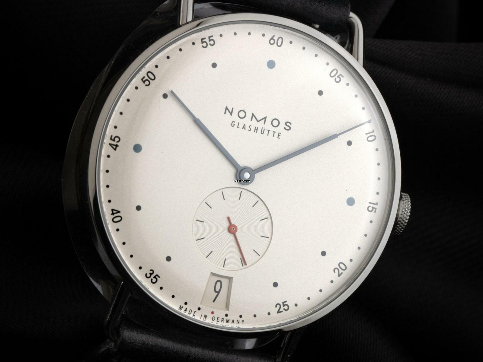 Thumbnail von NOMOS Metro 38 Datum Glashütte Metro Datum Ref.1102 Full Set Neu