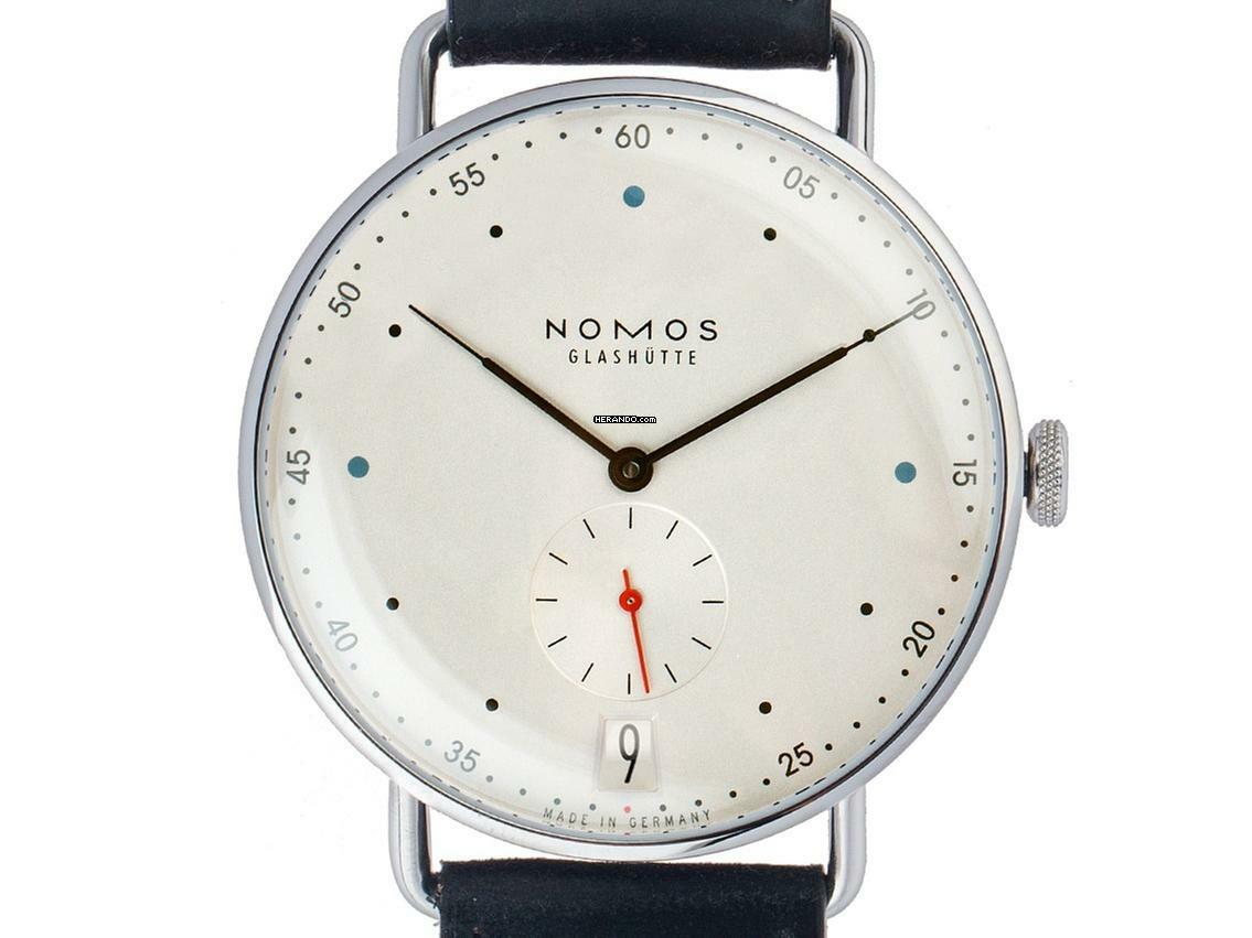 Thumbnail von NOMOS Metro 38 Datum Glashütte Metro Datum Ref.1102 Full Set Neu