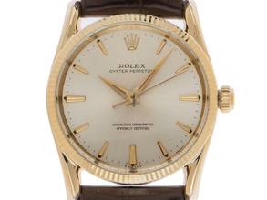 Thumbnail von Rolex Oyster Perpetual 34 Ref.1011 1965 original Box sehr gut Vintage
