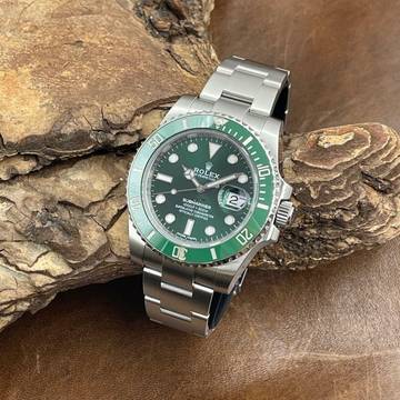  Rolex Submariner Date Submariner Date HULK - FULLSET 2017 LC100 - Ref. 116610LV German FullSet 