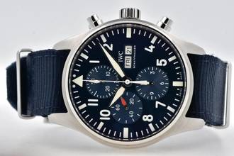 Thumbnail von IWC Fliegeruhr Chronograph Fliegerchronograph Pilot Chronograph 3777 Le Petit Prince Service 2025