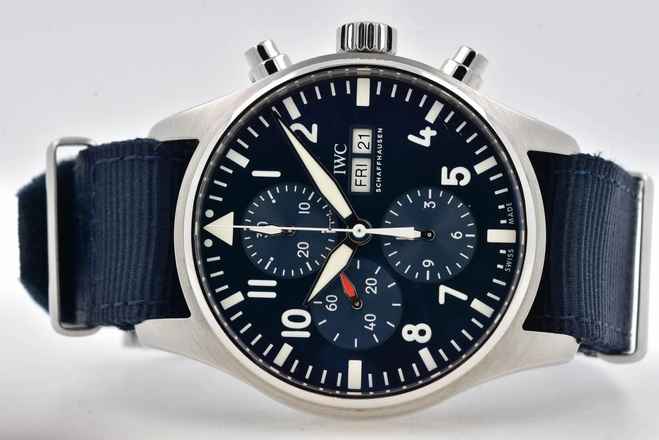  IWC Fliegeruhr Chronograph Fliegerchronograph Pilot Chronograph 3777 Le Petit Prince Service 2025 