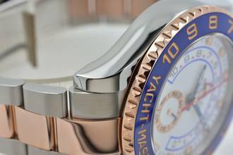 Thumbnail von Rolex Yacht-Master II 2 Chronograph Steel Rose Gold 116681 LC100 Rolex Service 08/2025