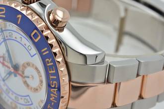 Thumbnail von Rolex Yacht-Master II 2 Chronograph Steel Rose Gold 116681 LC100 Rolex Service 08/2025