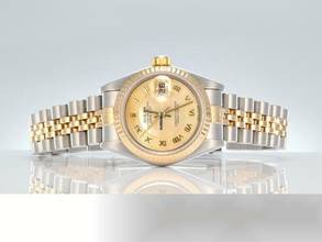 Thumbnail von Rolex Lady-Datejust Edelstahl Gelbgold 750 2000 Perlmutt Automatik Stainless Steel 18kt Yellow Gold Stahl Jubilé-band Chronometer Oyster