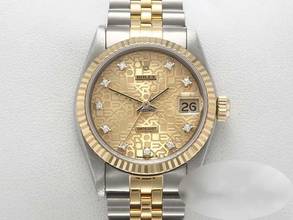 Thumbnail von Rolex Datejust 31 Stahl Gelbgold 750 Diamanten Automatik Gold Stahl Stainless Steel 18kt Yellow Gold Jubilé-band Chronometer Oyster