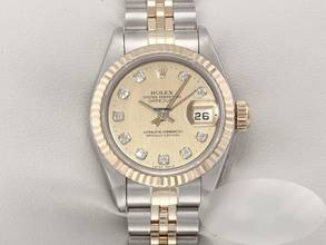 Thumbnail von Rolex Lady-Datejust Edelstahl Gelbgold 750 Diamanten Automatik Gold Stahl Damen