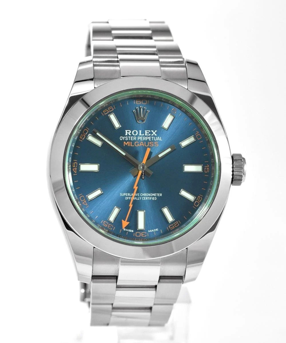  Rolex Milgauss Oyster Perpetual Milgauss Z-Blue Ref. 116400GV 