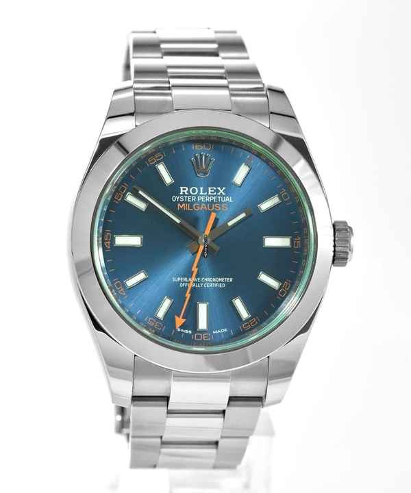  Rolex Milgauss Oyster Perpetual Milgauss Z-Blue Ref. 116400GV 