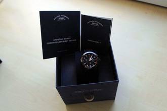 Thumbnail von Mühle Glashütte SPORTIVO POWER CHRONOGRAPH FIRST EDITION NEW FULL SET only 200 pieces worldwide